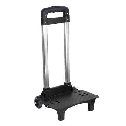 Menolana Backpack Trolley Hand Cart Telescopic Rod Collapsible Portable Foldable 2 Wheels Compact Wheeled Cart Luggage Cart for Kids
