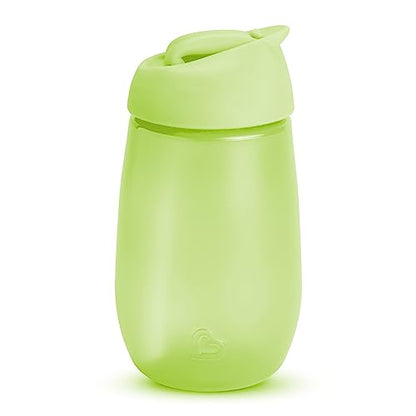 Munchkin Simple Clean Straw Cups for Toddlers 1-3, with Peel Open Straw for Easy Cleaning, Spill Proof Sippy Cup-for Kids 12+ Months, 10 Ounce, Blue/Green, 2 Count (Pack of 6) - size: 2 Count (Pack of 6), style: 2pk, Blue/Green