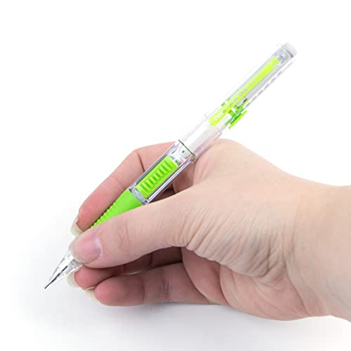 Pentel QUICK CLICK Mechanical Pencil (0.7mm), Green Barrel, Box of 12 Pencils (PD217D) - color: Green, size: 12 Count (Pack of 1), style: 0.7mm
