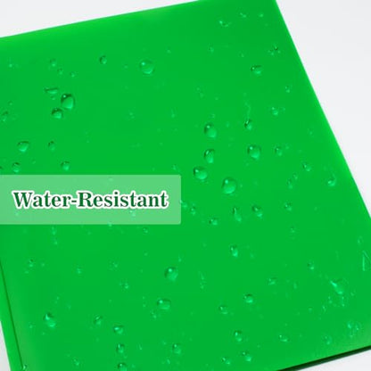 12-Pack Plastic Folders with Pockets and Prongs, 2-Pocket Poly Folders with 3 Fasteners Holds 8-1/2" x 11" Paper for School/Office/Home, Green - color: Green, size: 12-Pack