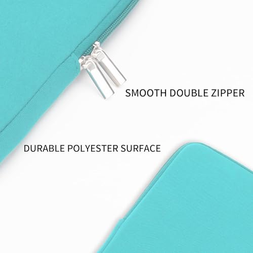 11-11.6 Inch Laptop Sleeve Protective Case Soft Carrying Computer Zipper Bag Cover Compatible with 11.6" MacBook Air for 11" Notebook Tablet Ultrabook Chromebook(Blue) - color: Blue, size: 11"-11.6"