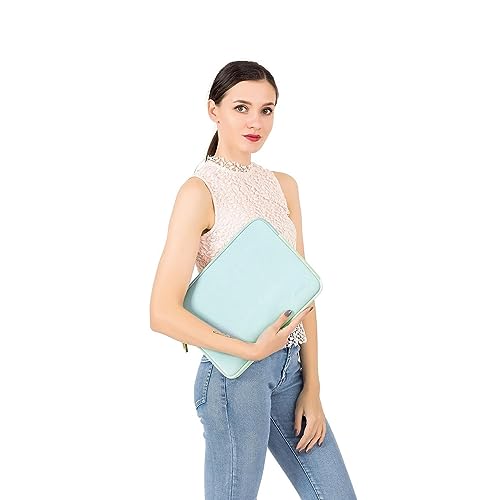 MOSISO Laptop Case 13 inch, 13 inch Laptop Sleeve Bag Compatible with MacBook Neo/Air M5 M4 M3 M2 M1 2026-2018 / Pro M2 M1 2026-2016, Neoprene Computer Sleeve Bag with Small Case, Mint Green - color: Mint Green, size: 13 inch