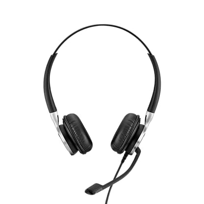 Sennheiser SC 660 ANC USB (508311) - Double-Sided (Binaural) Business Headset | for Skype for Business | with HD Sound, Active Noise Cancellation Microphone, & USB Connector (Black)