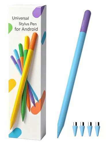 Stylus Pen Android for Samsung Galaxy Tab A11+ / A11 / A9+ / A9 / A8 Tablet S Pen, Stylus Compatible with Android Tablet Devices, Touch Screen Stylus with High Sensitivity (Blue) - color: Blue