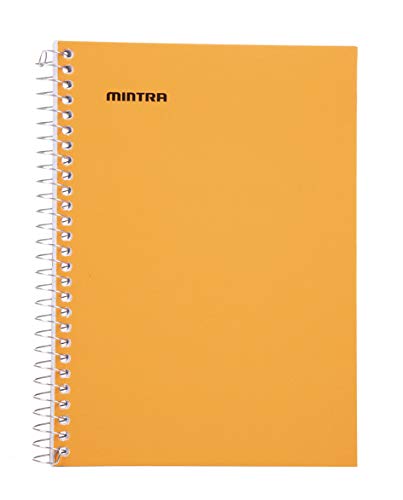 Mintra Office Small Spiral Notebooks (5x7 Side Spiral 4pk, Pastel) - color: Pastel, size: 5x7 Side Spiral 4pk