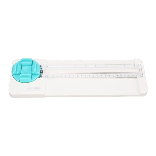 Paper Cutter Portable Paper Trimmer Cutter 4 in 1 Paper Trimmer Scrapbooking Tool Paper Trimmer with 45 to 90 Degree Angle Measuring (Green) - color: Green