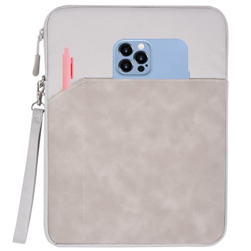 CAAORDKSO 6-7 Inch Protective Sleeve Carrying Case for 6" 6.8" 7" Kindle, All-new Amazon Kindle Paperwhite, Basic Lux 4 E-Book Reader 6ʺ,Kobo Libra Colour eReader 7”/Kobo Clara BW eReader 6" Case,Grey - color: Grey, size: 6-7 inch