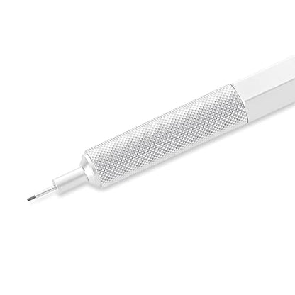rOtring 600 Mechanical Pencil, 0.5 mm, Silver Barrel (1904445) - color: Silver, size: 0.5mm