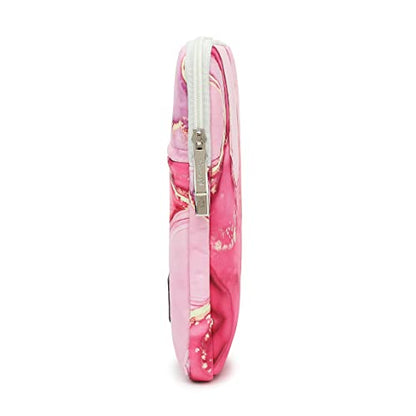 Canvaslife Pink Marble Patten Laptop Sleeve 14 inch 14.0 inch Laptop case Bag - color: Pink Marble, size: 14 inch / 14.0 inch