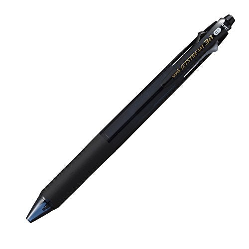 Uni Jetstream Multi Pen 0.7mm Ballpoint Pen and 0.5mm Mechanical Pencil, Black Transparent Body (MSXE460007T24) - style: Black Transparent Body