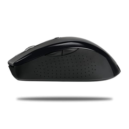 Adesso iMouse M20B - Wireless Ergonomic Optical Mouse, Black