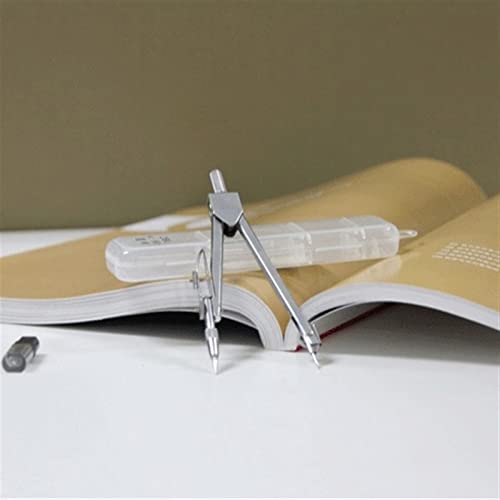 BABETT Drawing Compass Drafting Tools Metal Compass for Geometry Stainless Steel Drawing Compass Mathematics Geometry Tool Student Stationery School Supplies Math Ruler Kit