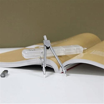 BABETT Drawing Compass Drafting Tools Metal Compass for Geometry Stainless Steel Drawing Compass Mathematics Geometry Tool Student Stationery School Supplies Math Ruler Kit
