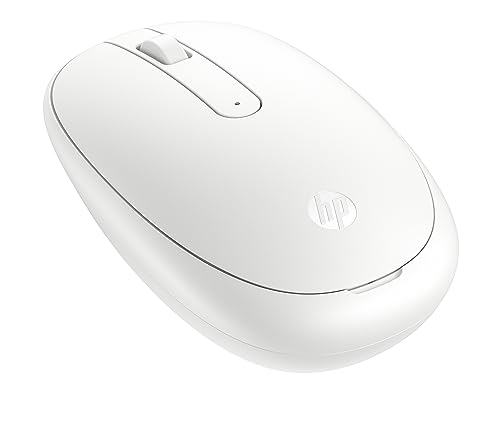 HP 240 BT Mouse Lunar White - color: Empire Red, style: BT Mouse