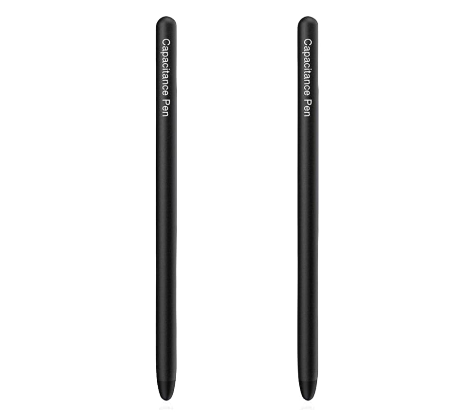 Stylus Pen for Samsung Galaxy Tab A7/A7lite/A8/A8plus/A9/A9Plus Compatible with iPad/Android/Fire HD/Microsoft/Surface All Touch Devices Universal High Sensitive Pen (2 pcs) - color: 2 pcs black