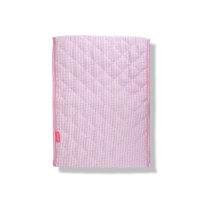Sonix | Quilted Laptop Sleeve | 13-14 Inch, Quilted Soft Comfy Laptop Carrying Case, Computer Sleeve | Seersucker Pink (13" - 14") - color: Seersucker Pink