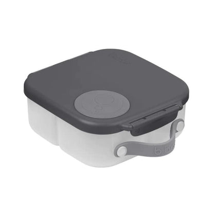 b.box Mini Lunch Box Kids | 4.25 Cup Leak Proof Bento Box for Kids Ages 3+ | 3 Compartment Snack Containers, School Lunch Container, Dishwasher Safe, BPA-Free, PFAS-Free - Graphite - color: Graphite, size: 1-pack