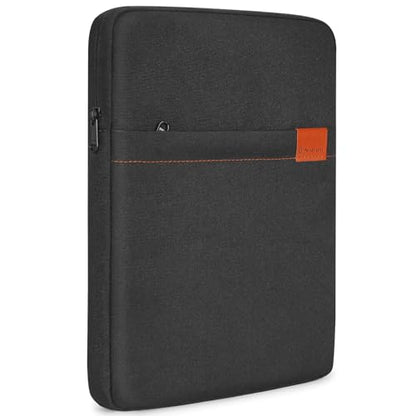 NIDOO 13 Inch Laptop Sleeve Case Protective Carrying Bag Computer Cover for 13.6" 13" MacBook Air/ 14" MacBook Pro/13 MacBook Neo/ThinkPad X13 L13 E14 L14 T14s/ Yoga 7/ ThinkBook 14/13.4" XPS 13 - color: Midnight Black, size: 13 inch