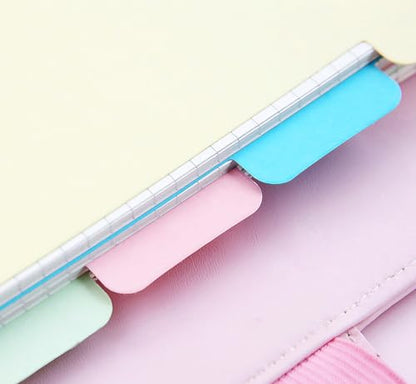 7-Hole Lined Paper Refills for Mini Binder - 100 Sheets/200 Pages 7 Ring Loose Leaf Lined Paper with Binder Dividers, 5.8" x 8.5" - style: 7-Hole/Desk Size 4
