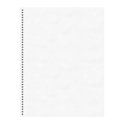 PrintWorks Professional Pre-Punched Spiral Binding Paper - 44-Hole (4:1 Pitch Hole Punch) - Book Binding Printer Paper - Made in the USA - 400 Sheets - 8.5" x 11" - 28 lb - 92 Bright White (04165)