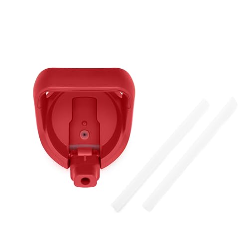 YETI Rambler Jr. 12 oz Kids Bottle, with Straw Cap - color: Rescue Red