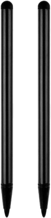 2 Pcs Black Stylus Pens for Universal Touch Screen Devices - Compatible for iPad, for Samsung Galaxy, Smartphones,Universal Touch Screen Pens All Touch Screen Devices Capacitive Stylus Compatible