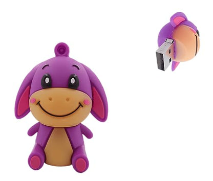 64GB USB 2.0 Flash Drive Cartoon Novelty Memory Stick Silicone Rubber Pendrive - color: X1, size: 64GB 2.0