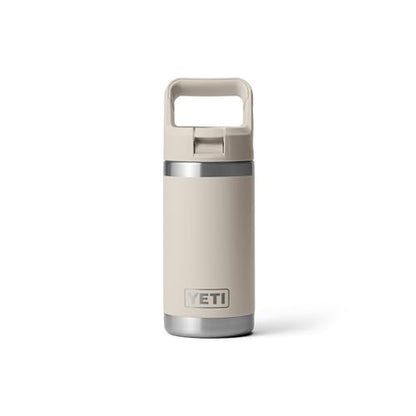 YETI Rambler Jr. 12 oz Kids Bottle, with Straw Cap - color: Cape Taupe