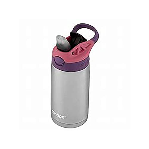 Contigo AUTOSPOUT Camping Hydration Thermal Bottle 1 Count (Pack of 1) Eggplant & Punch - color: Eggplant/Punch, size: 13 Ounces