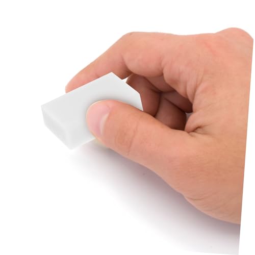 TEHAUX 30pcs White PVC Painting Erasers for Students Versatile Sketching and Drawing Eraser Smudge Pencil Mark Remover for Classroom Rewards and Creative Use