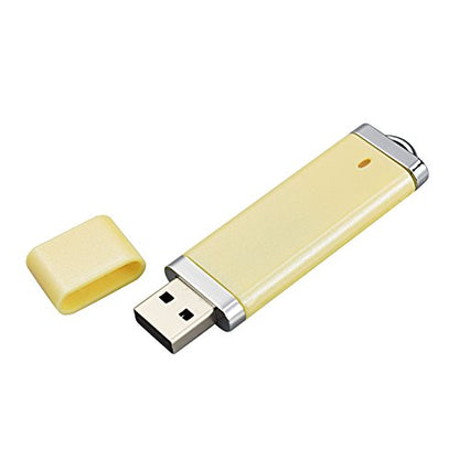 KOOTION 5 X 32GB Enamel USB 2.0 Flash Drive Thumb Drives Memory Stick - 5 Colors (Blue, Green, Pink, Purple, Yellow,) - size: 32GB