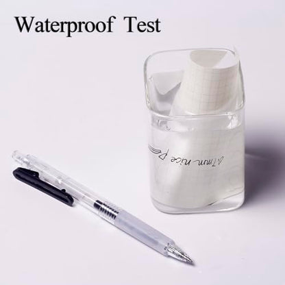0.7mm Fine Point Gel Retractable Pens Replacement Black Ink | Smooth Writing No Bleed No Smudge Gel Roller Retractable Pens for Gifts,Office Work,School,Journaling,Note Taking,6 Counts - style: 6 Counts 0.7