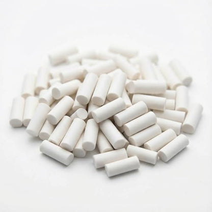 100 Pcs Mechanical Pencil Eraser Refills, White Refill Erasers for Propelling Pencils, Universal Traceless Eraser Replacement for Office Notebook Drafting - color: White,100pcs,11.6x4.5mm