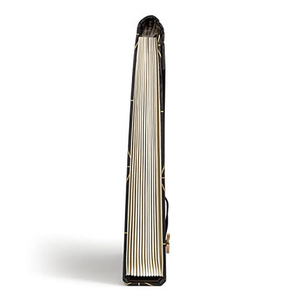 U Brands 13-Pocket Expanding File Folder, Office Supplies, Black and Gold Geometric, Brass Hardware, FSC Certified - color: Black/Gold Geometric
