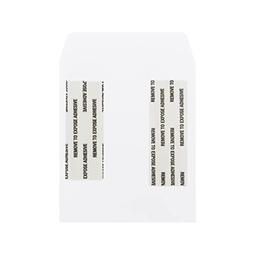 Hygloss 30 Pcs Library Card Pockets 3.5x5 Inch - Self-Adhesive Pocket Envelopes - White Classroom Envelope Pockets - Ideal for Organizing - Colorful Small Library Book Pocket - color: White, style: 30 Pockets