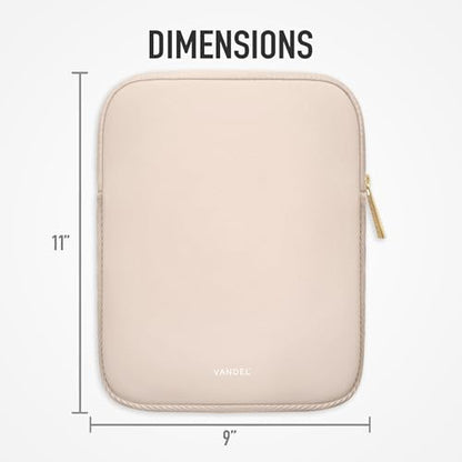 Vandel Slim & Protective Tablet Sleeve for 9-11 inch iPads A16, 11" iPad Pro, 10.9" iPad,10.2" iPad, 10.9" iPad Air, 11 Inch Samsung Galaxy Tab A9+, Bag Fits Magic Keyboard - color: d. Sand, size: 9-11 Inch Tablet