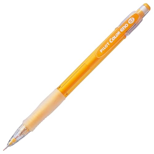 Pilot Color Mechanical Pencil Eno, 0.7mm, Orange (HCR-12R-O7) - color: Orange, size: 1 Count (Pack of 1)
