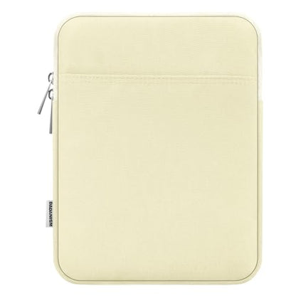 Dadanism 9-11 Inch Tablet Sleeve Bag Carrying Case for iPad (A16) 11th Gen 11", iPad 10th Gen 10.9" Air 5/4, iPad Air/Pro 11", iPad 9/8/7th 10.2", Galaxy Tab A11+ Plus 11"/S9 FE, Tab M11 11", Beige - color: Beige, size: 9-11 inch