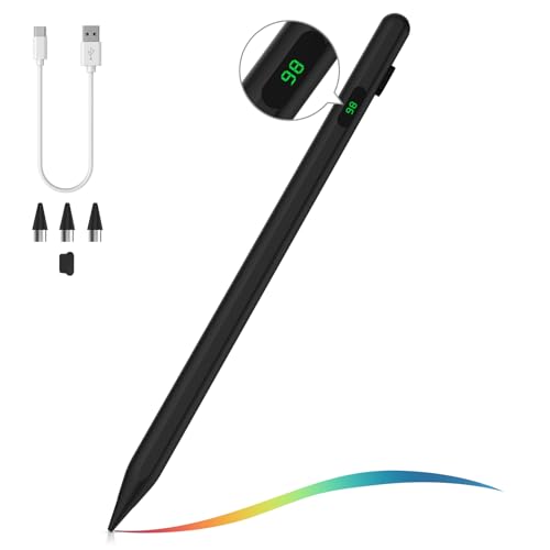 MoKo Universal Capacitive Stylus Pencil for Touch Screen, Black - color: Black