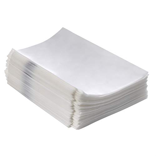 Amazon Basics Heavy Duty Non-Glare Sheet Protector for Documents, 3 Ring Binder, Top Loading, Letter Size, Clear, 500-Pack - size: 500 Pack, style: Non-glare Finish
