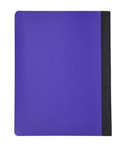 Mintra Office Poly Composition Book (3 Pack, Teal Purple White) - color: Teal, Purple, White, size: 7.5in x 9.75in (3 Pack)