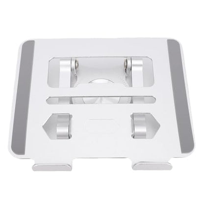 Tablet Stand with Adjustable Height and 360° Rotating Base for 5.8 to 12.9 Inch Tablets Ideal for Video Calls and Online Learning (Silver)