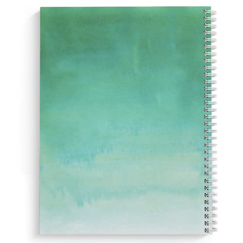 Gotcha Covered Notebooks Softcover Not Everything 8.5" x 11" Motivational Spiral Notebook/Journal, 120 Checklist Pages, Durable Gloss Laminated Cover, White Wire-o Spiral. Made in the USA - color: Not Everything