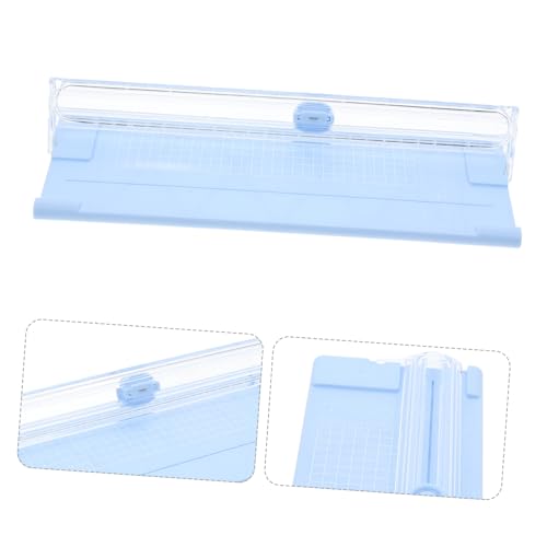 KALLORY Portable Paper Trimmer Small Manual Photo Cutting Tool for Crafting Scrapbooking and Office Use Effortless Operation with Elegant Design and Versatile Functionality