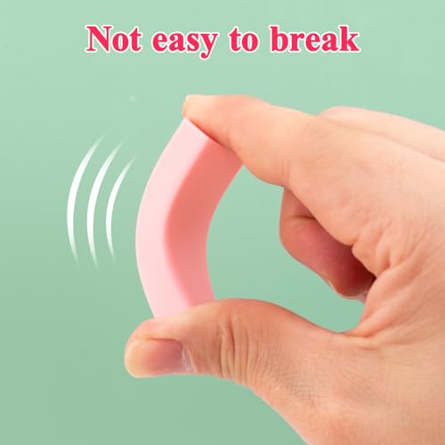 M&G 4+1 Pack Rubber Pink Erasers Sliding Retractable Eraser, Soft Cute Erasers Push Pull Large Pencil Erasers with Plastic Sleeve 4 Refill Eraser for School Students Kids Office Home Supplies - color: Pink
