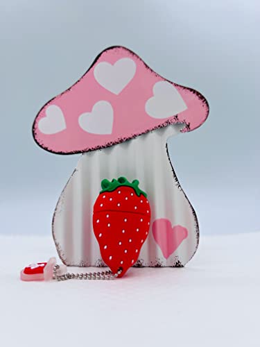 USB Thumbdrive 16GB - Berry USB Flash Drive - Strawberry Storage Device (Strawberry) - color: Strawberry