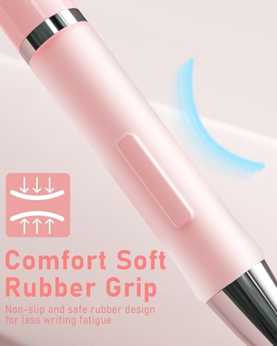 Nicpro 6PCS Pastel Mechanical Pencil Set, Cute Mechanical Pencils 0.5 mm & 0.7 mm & 0.9 mm with 360PCS HB Lead Refills, Eraser, Eraser Refill for Student Writing Drawing Sketching Drafting with Case - style: 6 Pack (0.5mm+0.7mm+0.9mm)