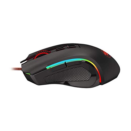 Redragon Mouse BT5.0/3.0 & 2.4G, 6 Buttons, 5 Level 4000DPI, 18 Months Battery, Portable Optical Computer Mice for Laptop, PC, Chromebook, Windows, Mac-Black - color: Retro