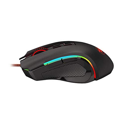 Redragon Mouse BT5.0/3.0 & 2.4G, 6 Buttons, 5 Level 4000DPI, 18 Months Battery, Portable Optical Computer Mice for Laptop, PC, Chromebook, Windows, Mac-Black - color: Retro