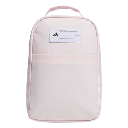 adidas Kids Santiago Lunch Bag for Girls & Boys – Insulated Cooler Lunchbox, 8L - color: 4.0/Distilled Pink/ White